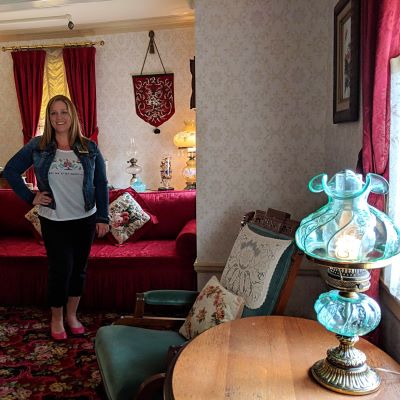 In Walt's Apartment at Disneyland Park